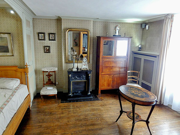 musée Gallé-Juillet - chambre de Maurice Gallé